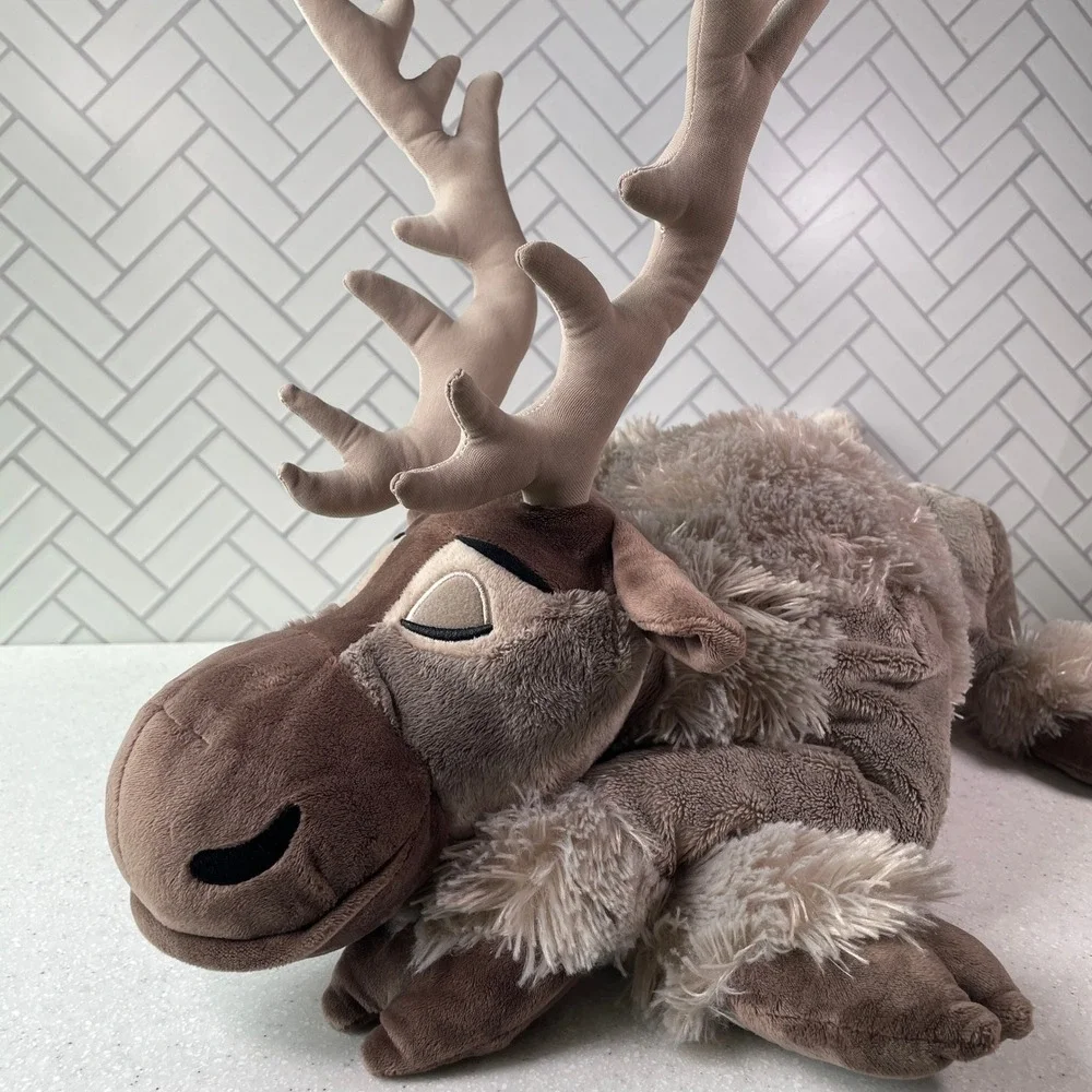 Disney Frozen Sven Cuddleez LARGE 22-inch Plush Reindeer Stuffed Animal Toy Soft